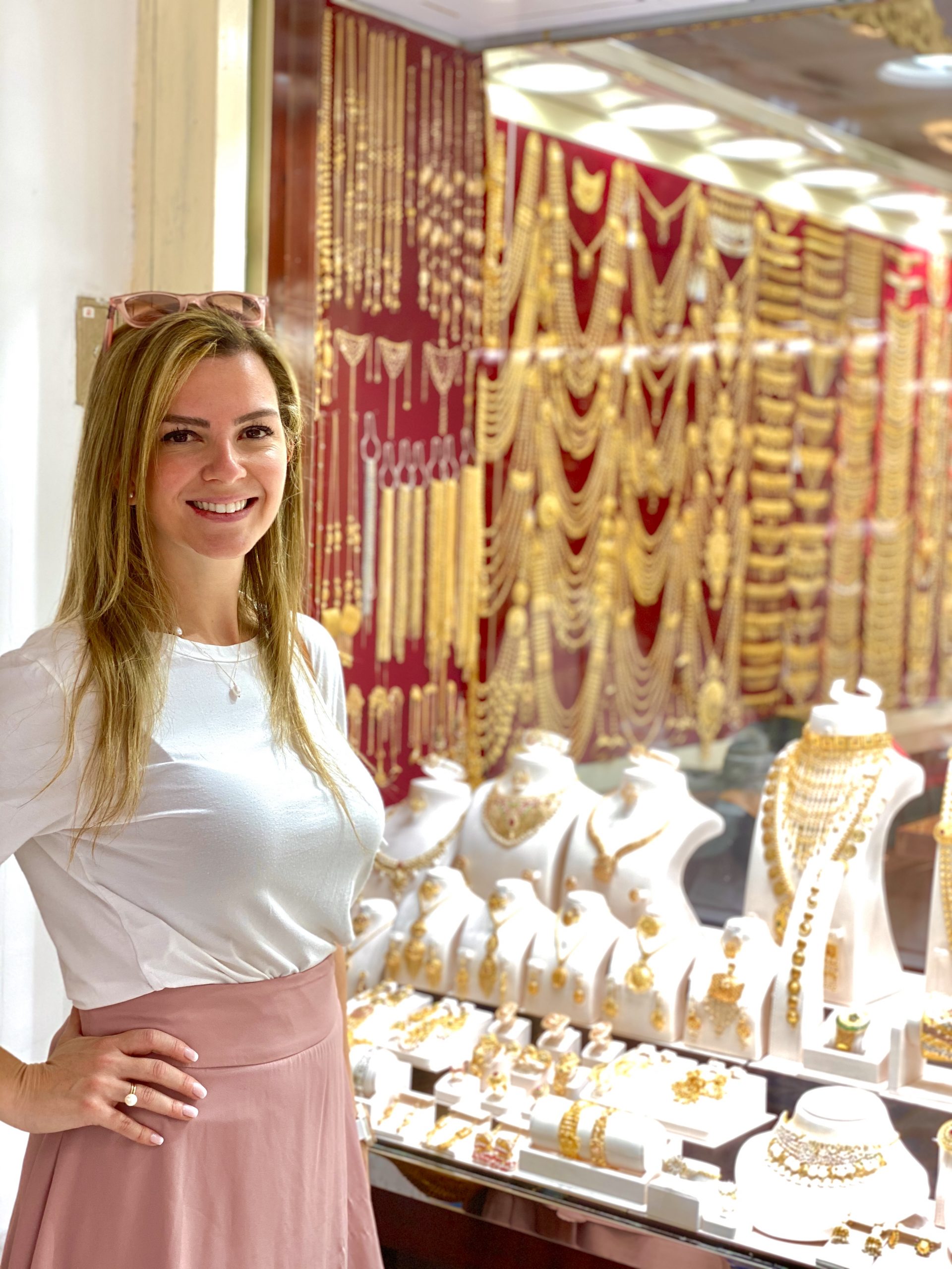 Souq do ouro em Doha e as jóias das noivas qataris
